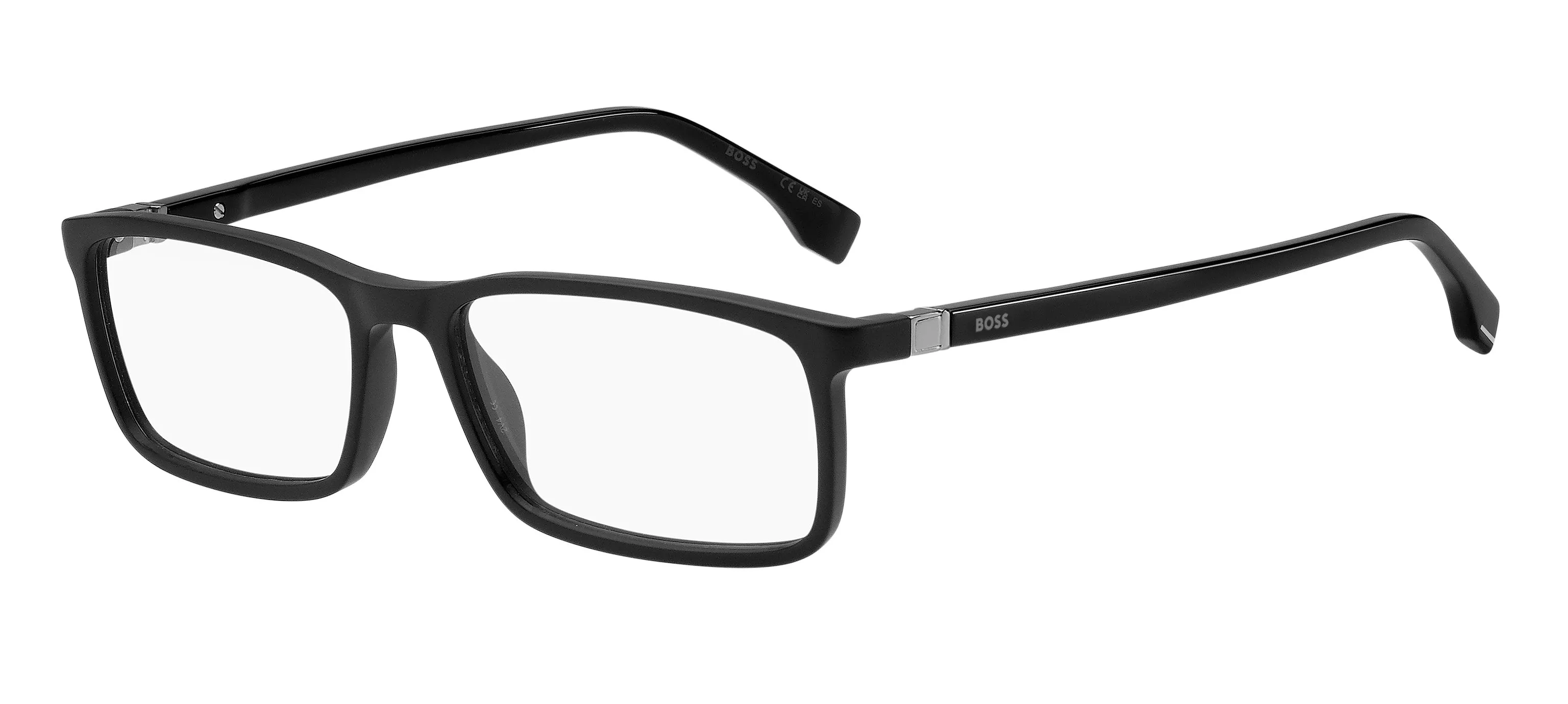 Hugo Boss BOSS 1493 ANS Montature da vista Acetato Nero / Canna di Fucile Squadrata - immagine 1