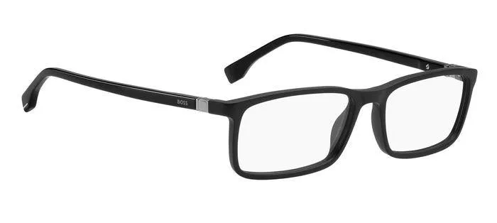 Hugo Boss BOSS 1493 ANS Montature da vista Acetato Nero / Canna di Fucile Squadrata - immagine 4