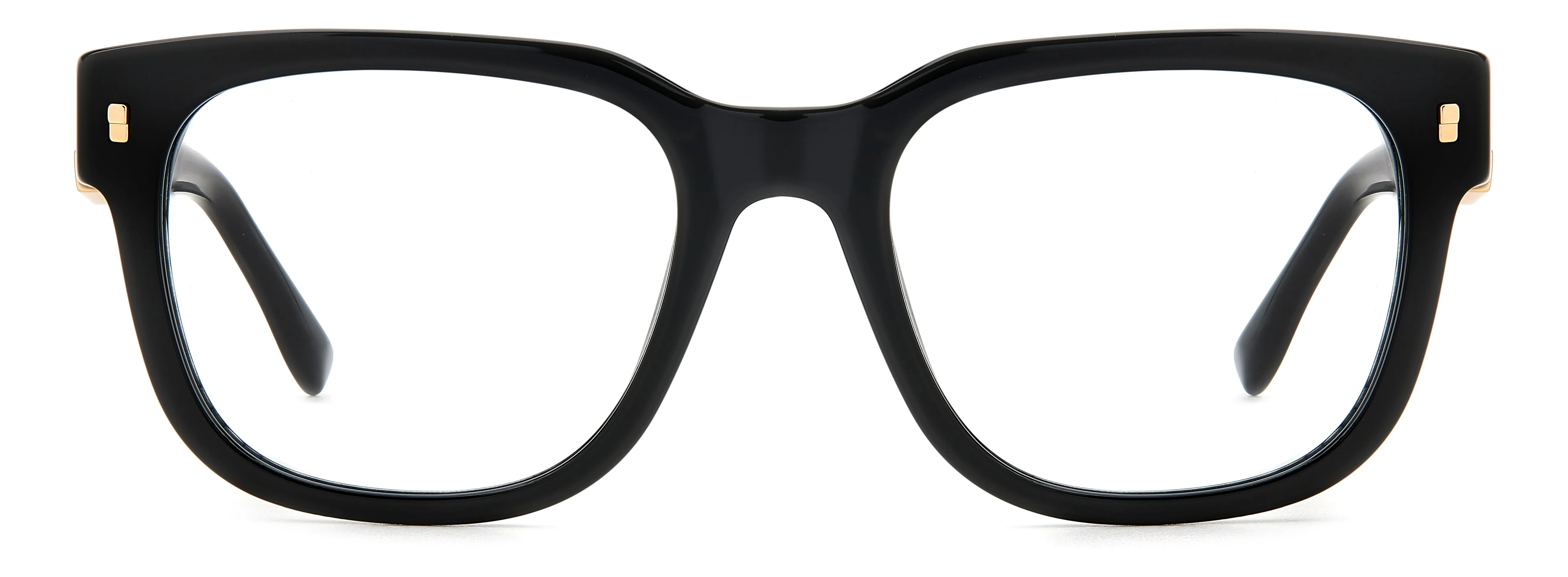 Dsquared2 D2 0074 807 Montature da vista Plastica Nero Squadrata - immagine 3