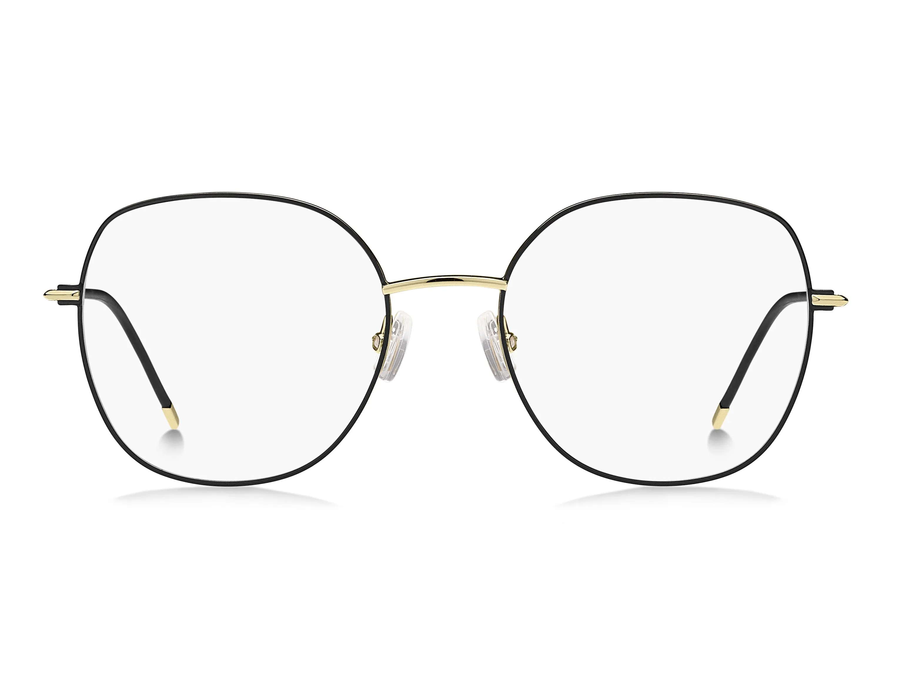 Hugo Boss BOSS 1529 RHL Montature da vista Acciaio Oro / Nero Rotonda - immagine 3