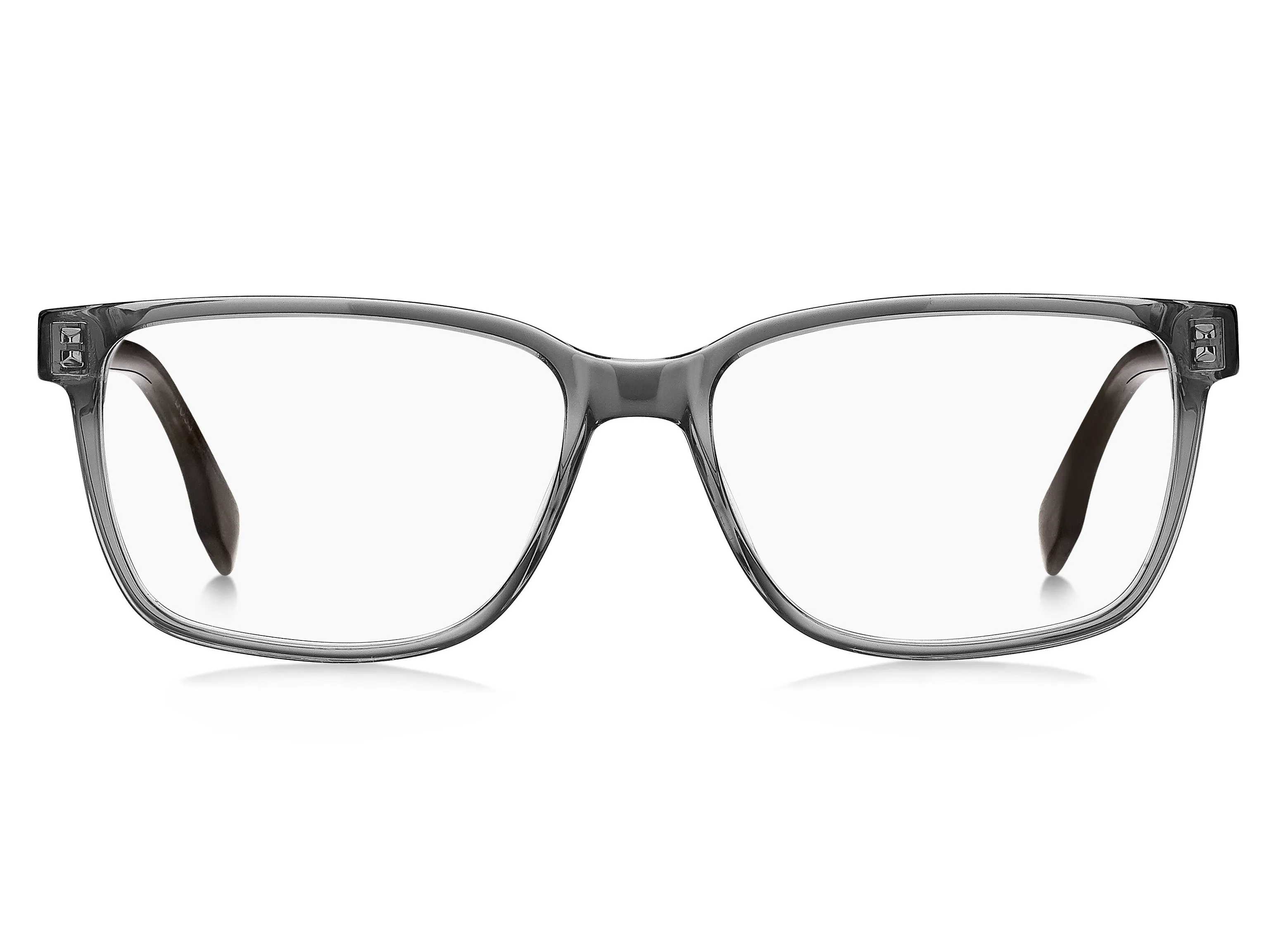 Hugo Boss BOSS 1517 2W8 Montature da vista Acetato Grigio Squadrata - immagine 3