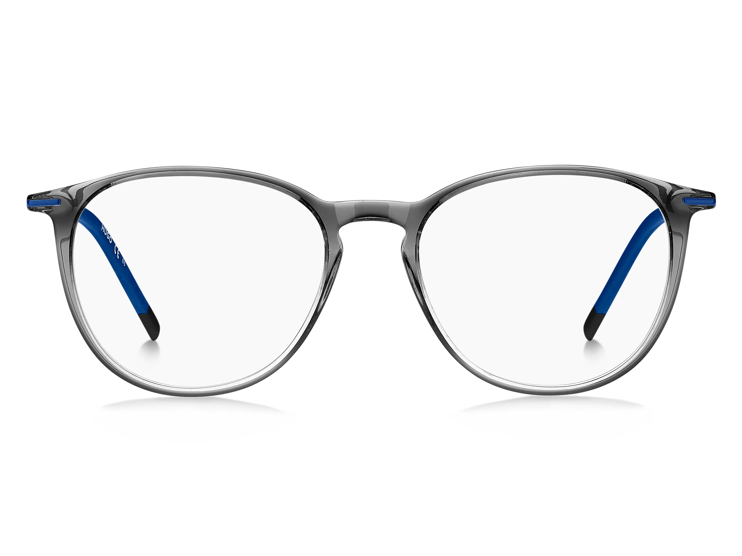 Hugo Boss HG 1233 HWJ Montature da vista Acetato Grigio scuro Rotonda - immagine 3