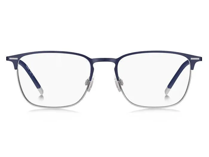 Hugo Boss HG 1235 B88 Montature da vista Acciaio Blu / Argento Squadrata - immagine 4