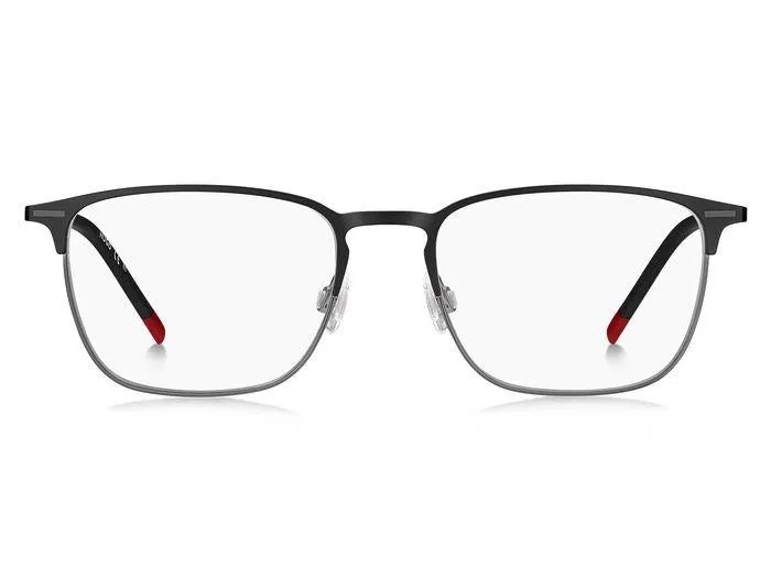 Hugo Boss HG 1235 284 Montature da vista Acciaio Nero/Grigio Squadrata - immagine 4