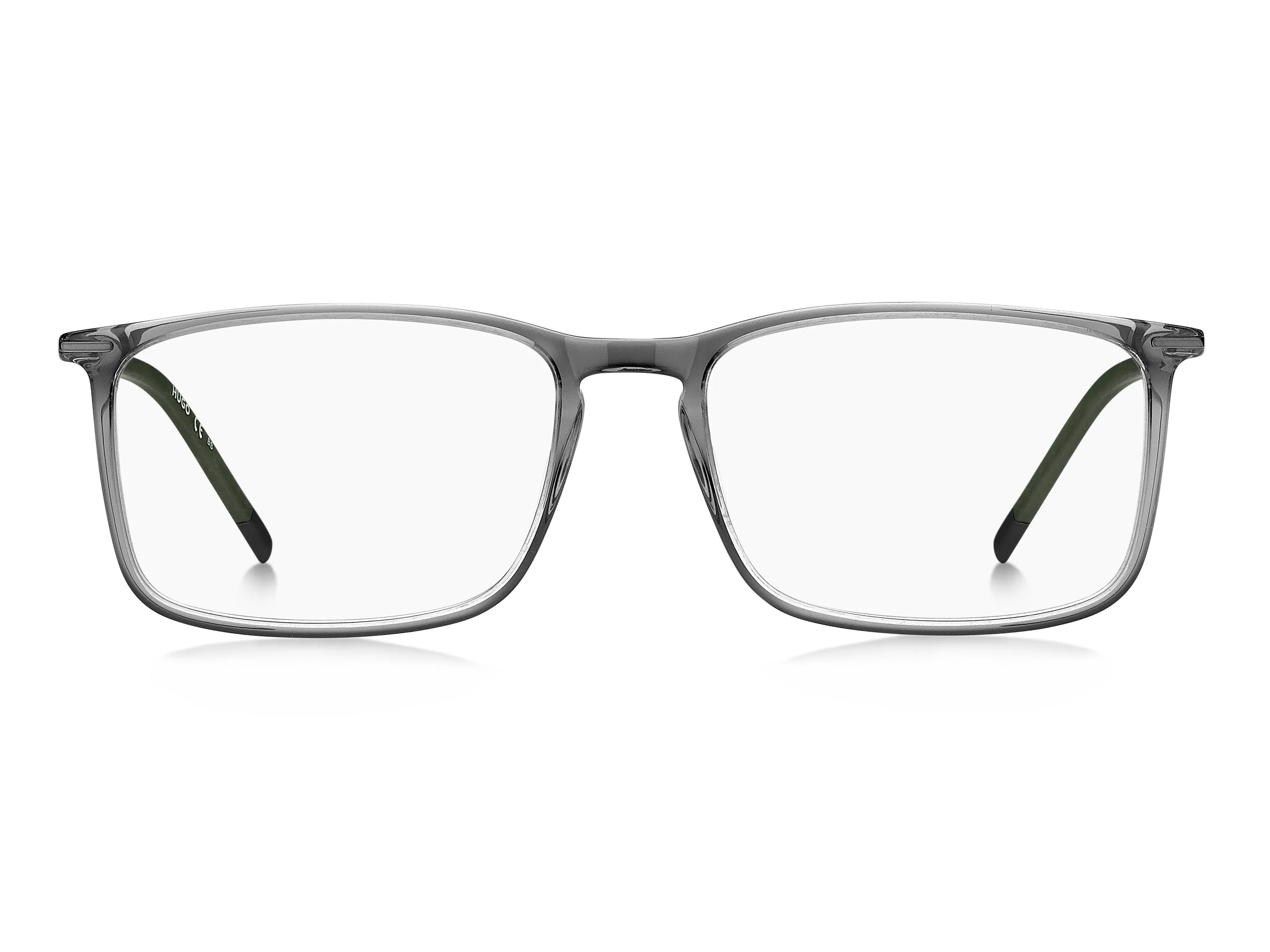 Hugo Boss HG 1231 HWJ Montature da vista Acetato Grigio scuro Squadrata - immagine 3