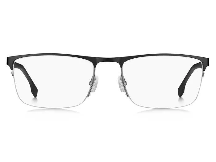 Hugo Boss BOSS 1487 0AN Montature da vista Acciaio Argento Rosso Squadrata - immagine 2