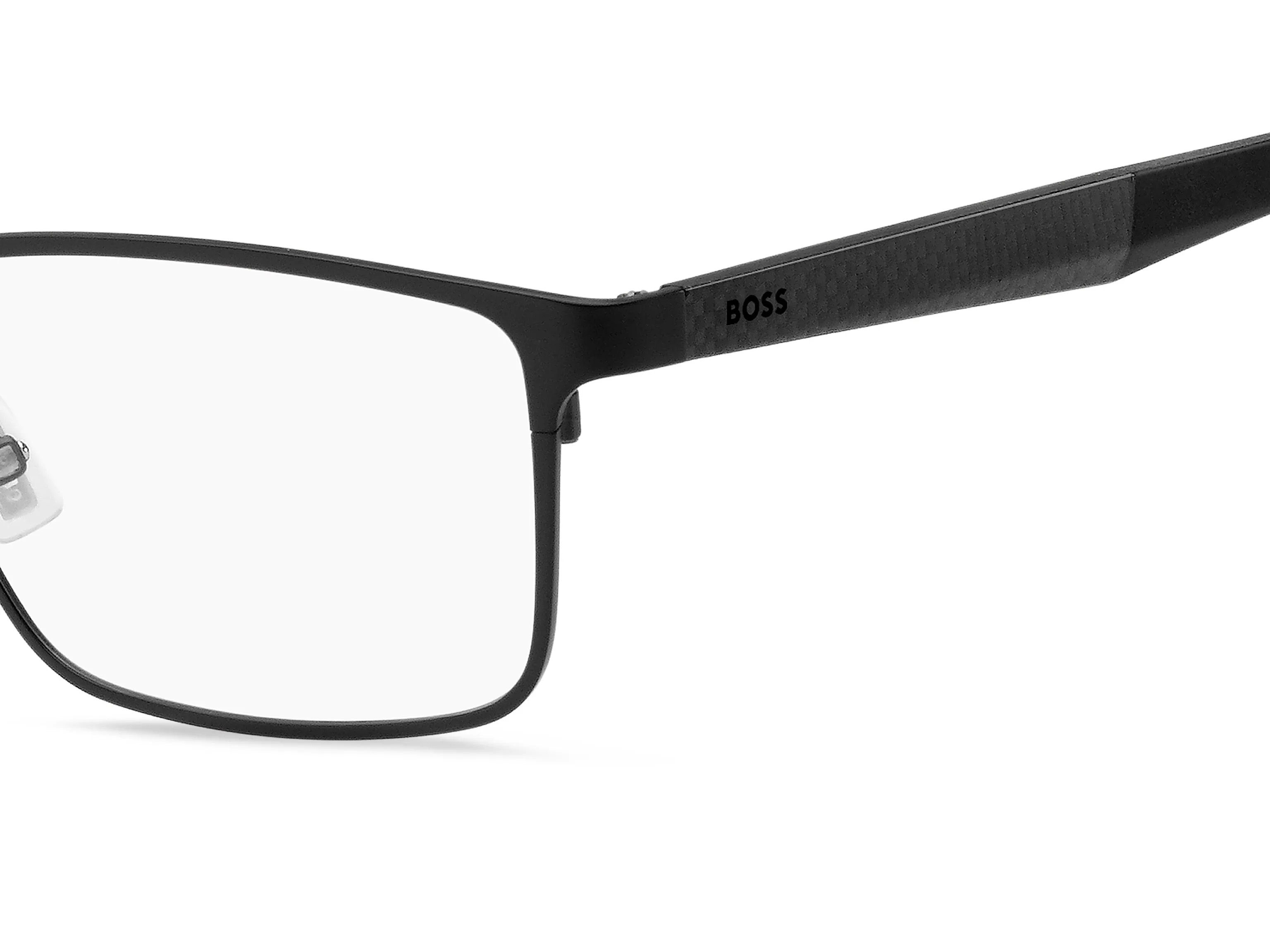Hugo Boss BOSS 1488 003 Montature da vista Metallo Nero-opaco Squadrata - immagine 3