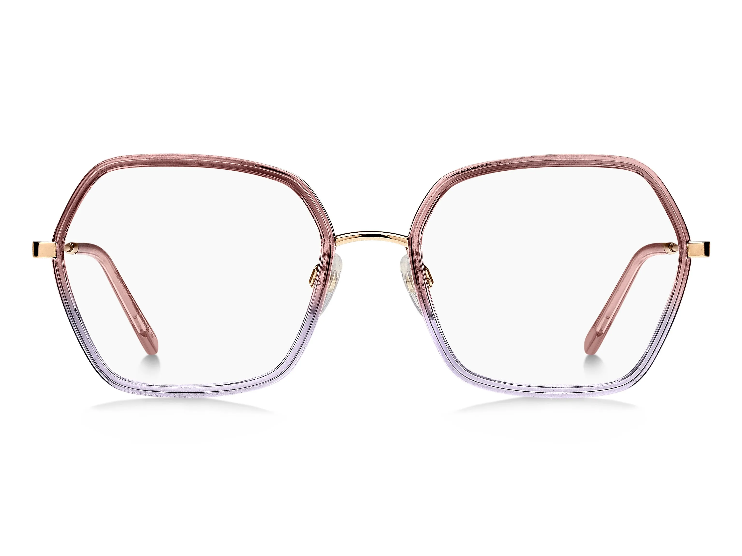 Marc Jacobs MARC 665 665 Montature da vista Metallo Rosa/Lilla Geometrica - immagine 3