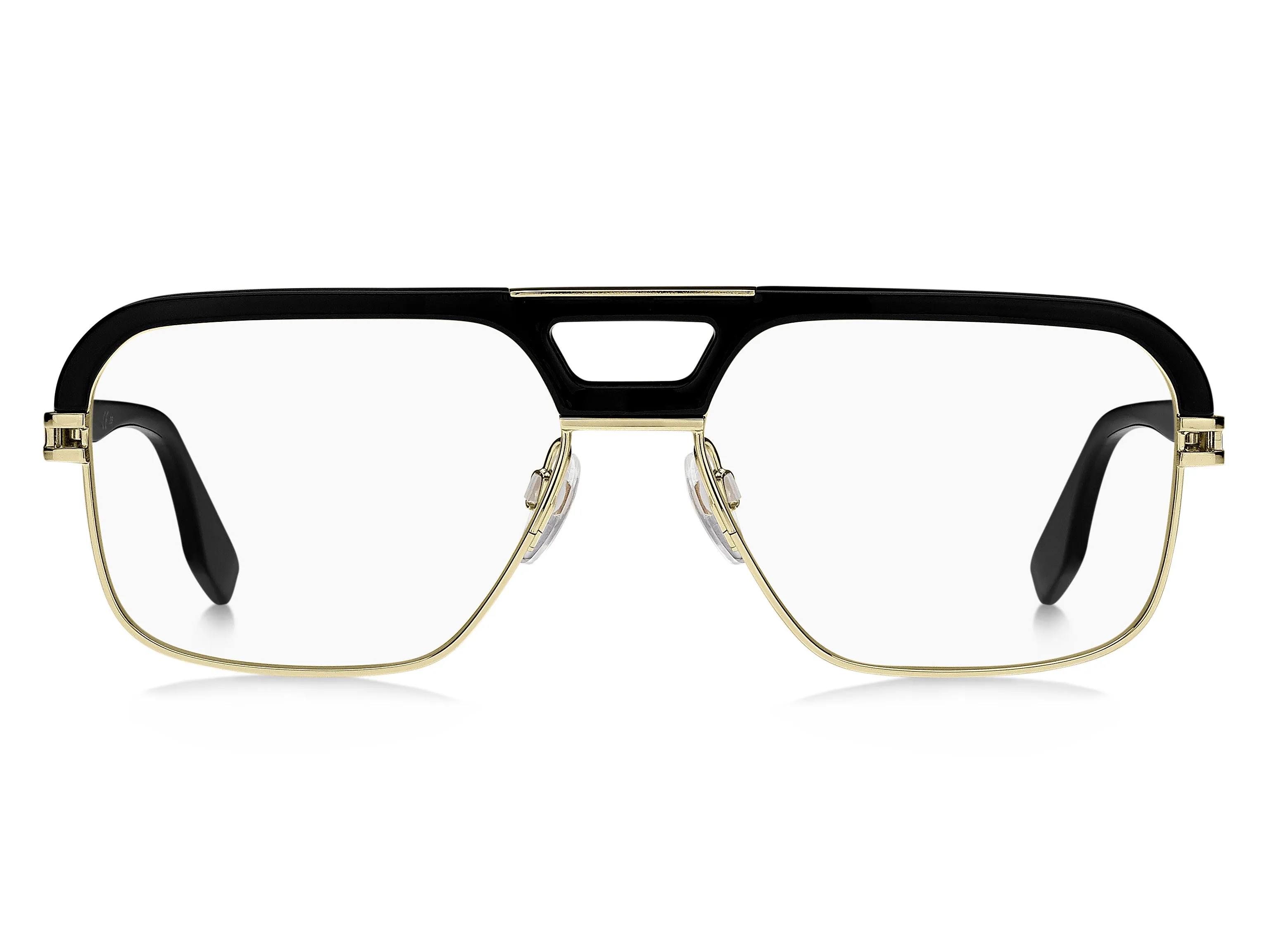 Marc Jacobs MARC 677 RHL Montature da vista Metallo Oro / Nero Squadrata - immagine 3