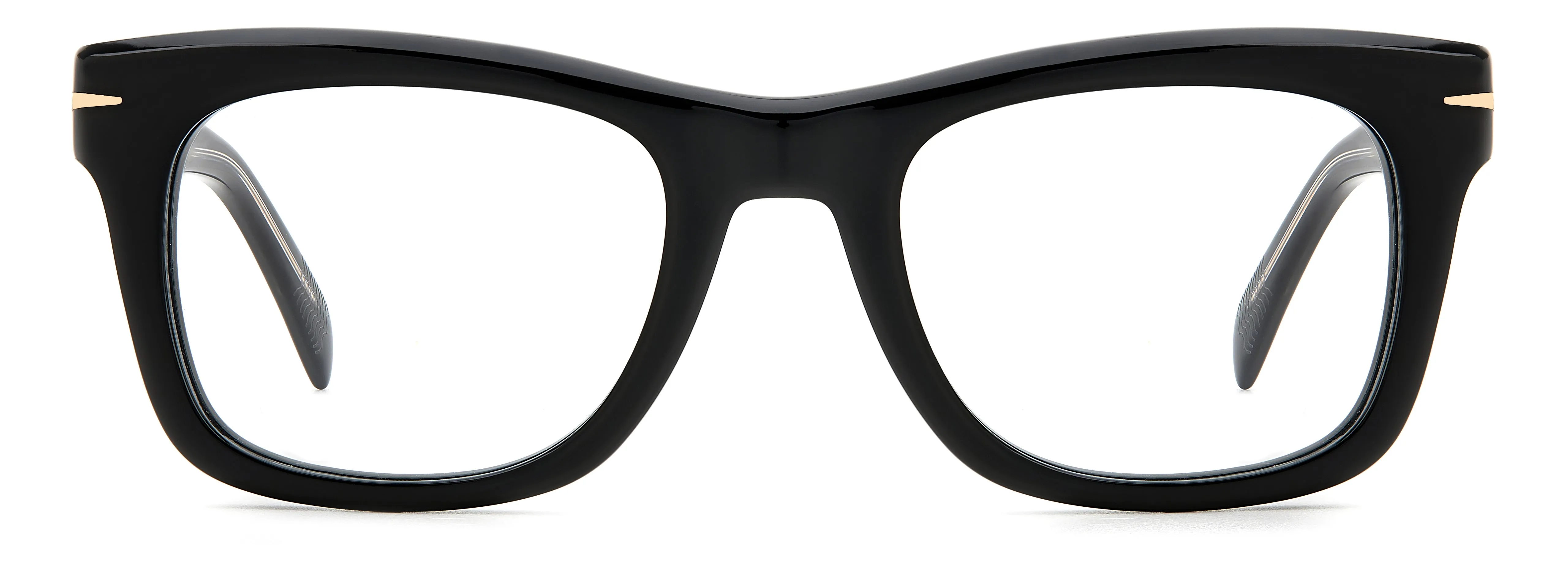 DAVID BECKHAM DB 7105 807 Montature da vista Acetato Nero Squadrata - immagine 3
