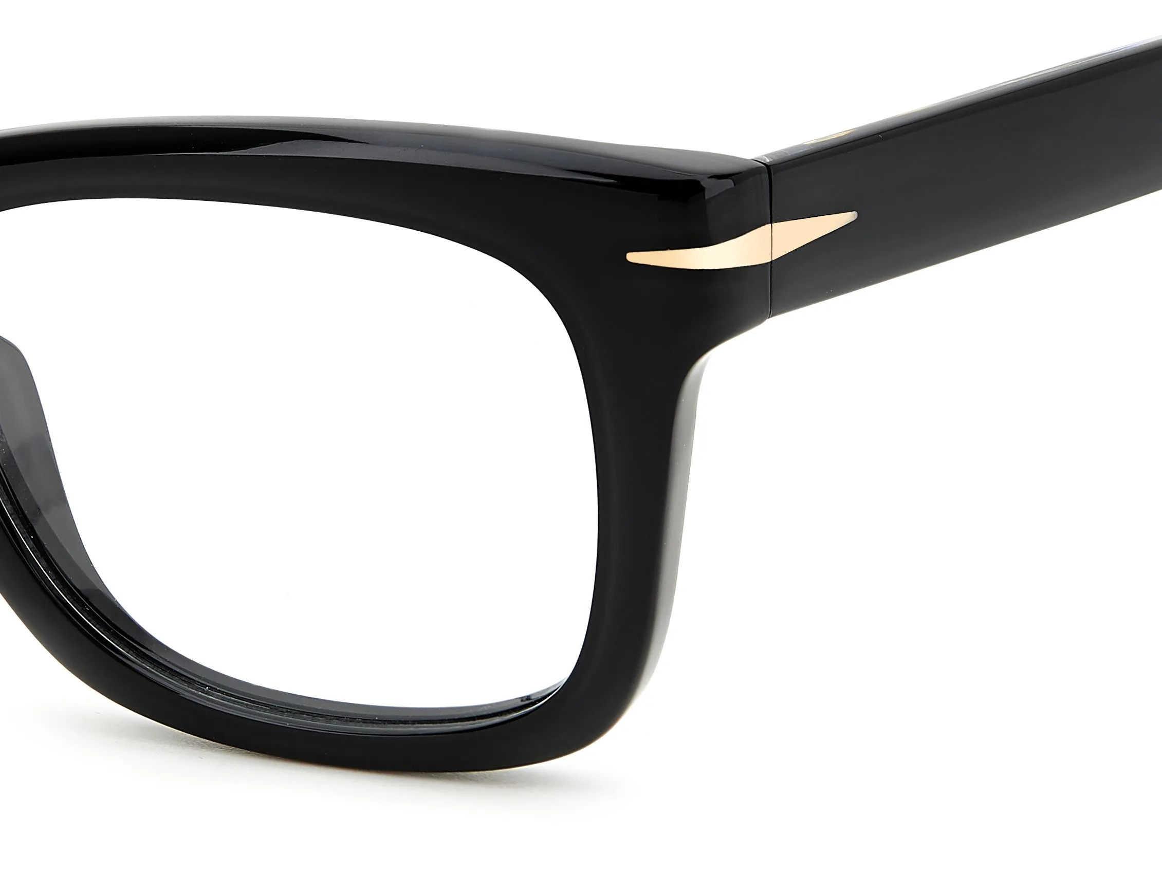 DAVID BECKHAM DB 7105 807 Montature da vista Acetato Nero Squadrata - immagine 4