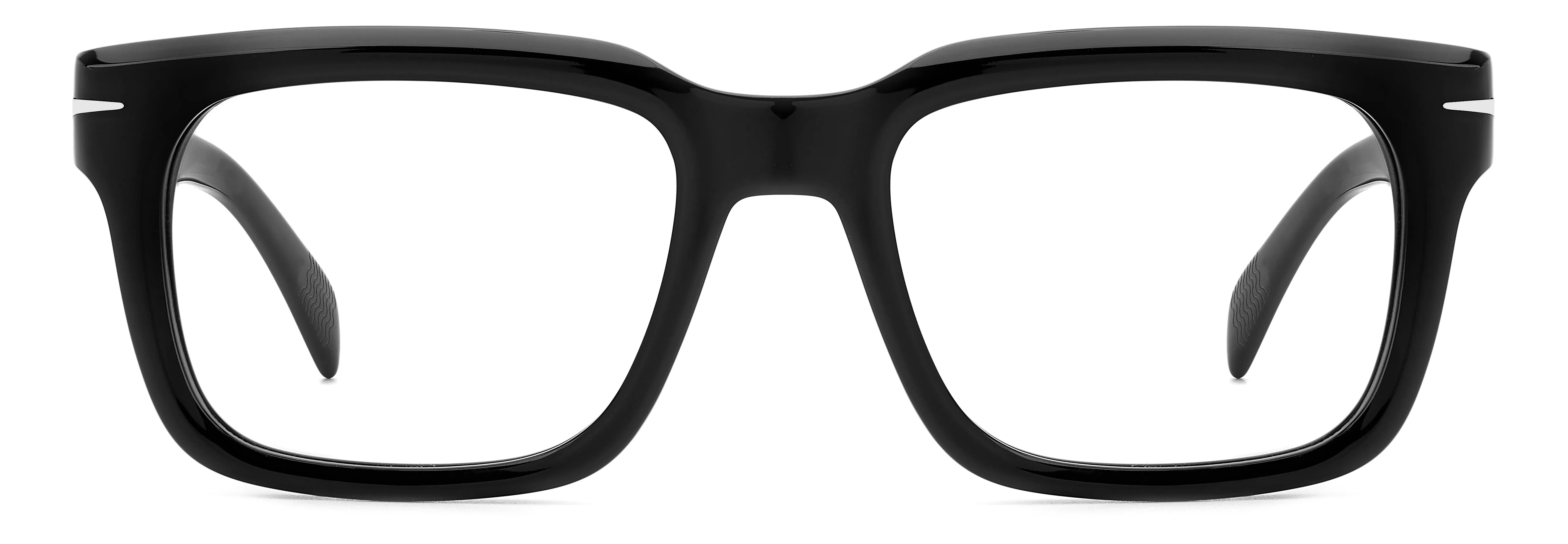 DAVID BECKHAM DB 7107 807 Montature da vista Acetato Nero Squadrata - immagine 3