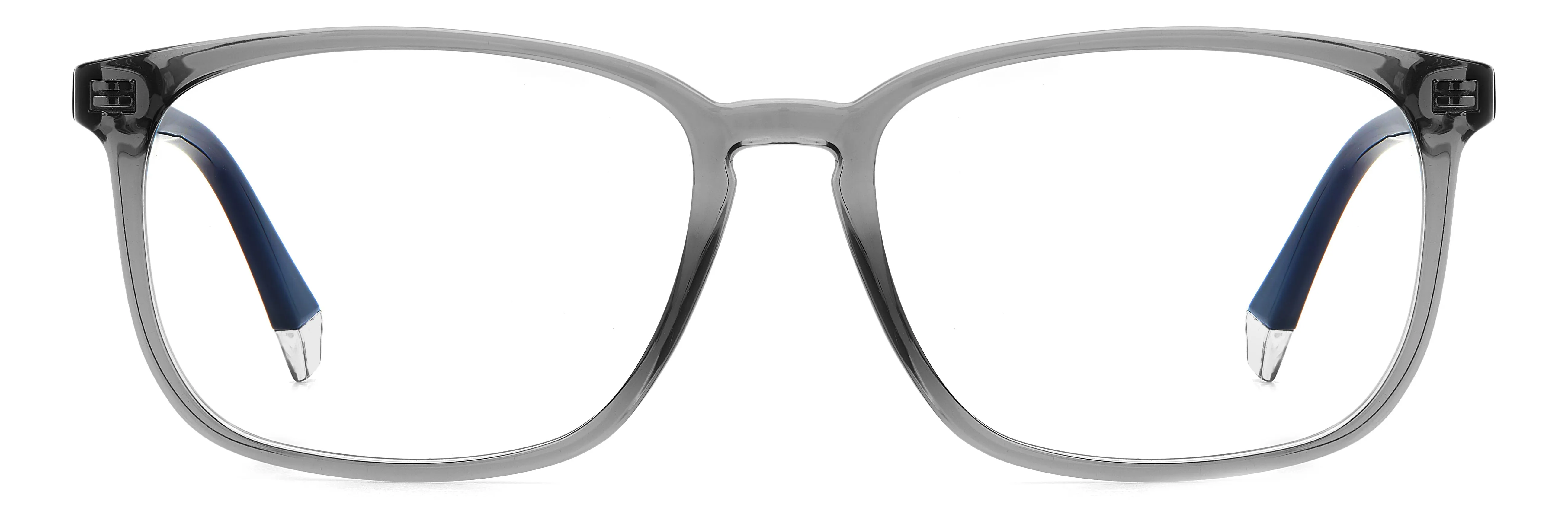 Polaroid PLD D488 09V Montature da vista Plastica Grigio/Blu Squadrata - immagine 2