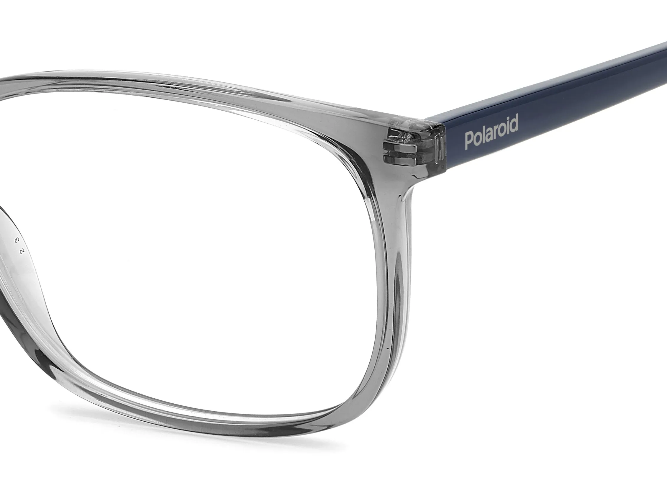 Polaroid PLD D488 09V Montature da vista Plastica Grigio/Blu Squadrata - immagine 4