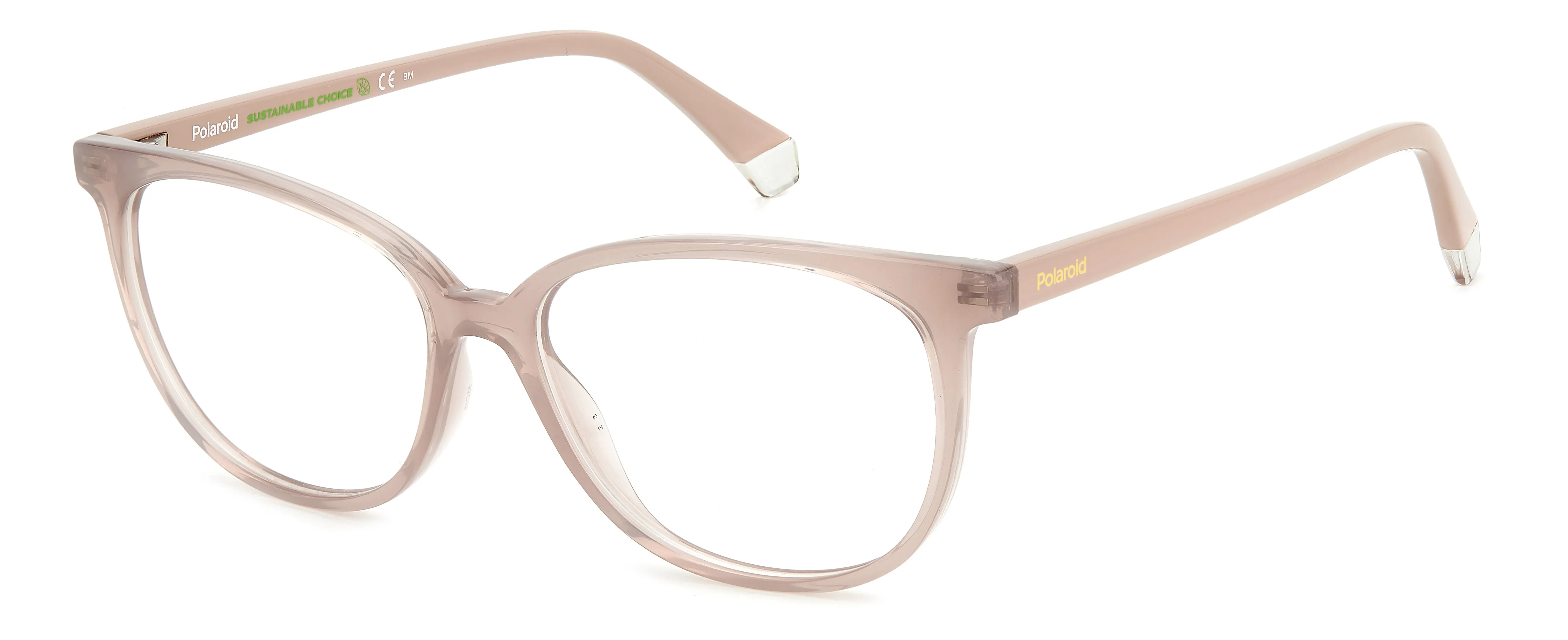 Polaroid PLD D487 FWM Montature da vista Plastica Nude Cat Eye - immagine 1