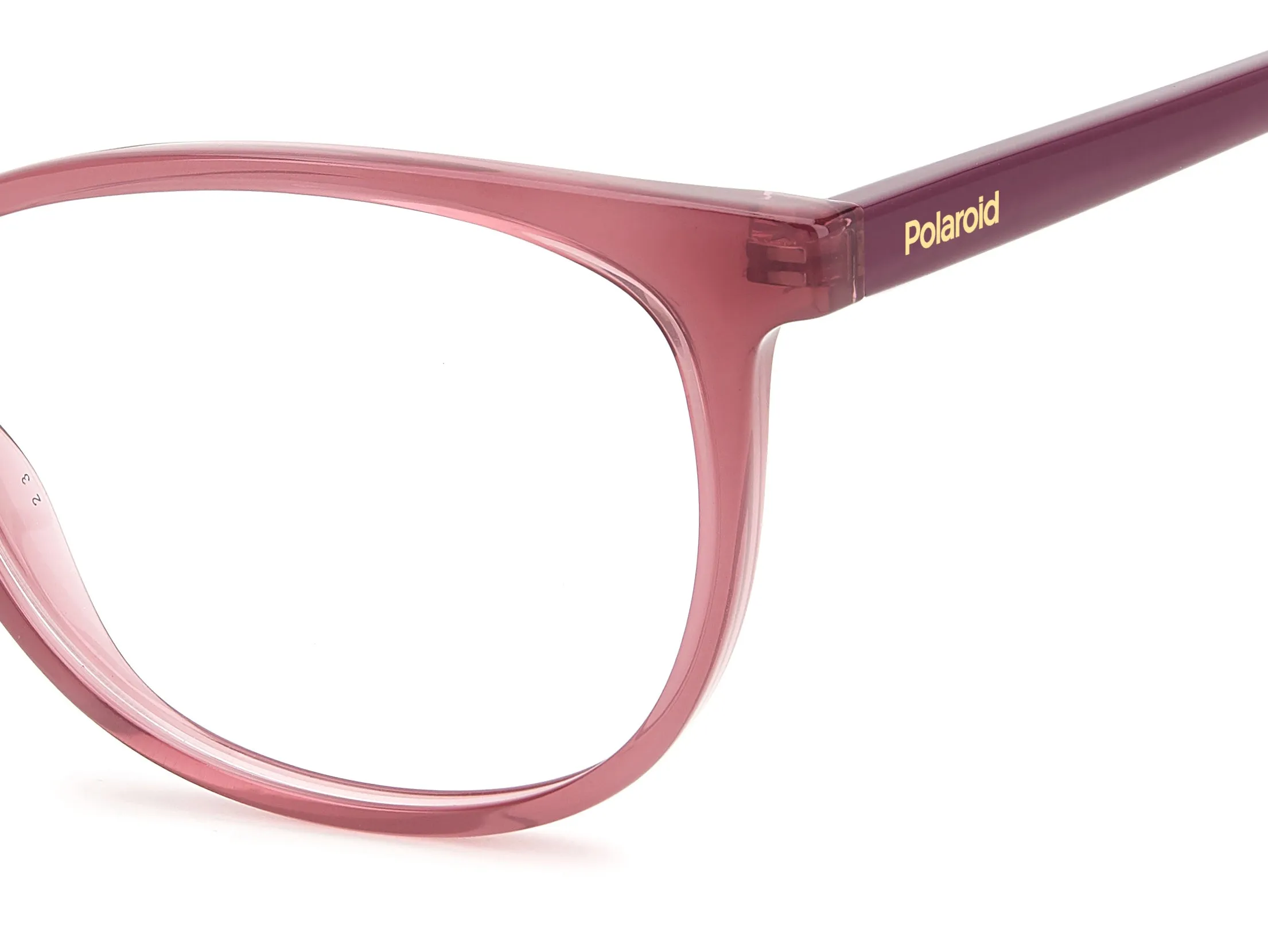 Polaroid PLD D487 B3V Montature da vista Plastica Viola Cat Eye - immagine 4