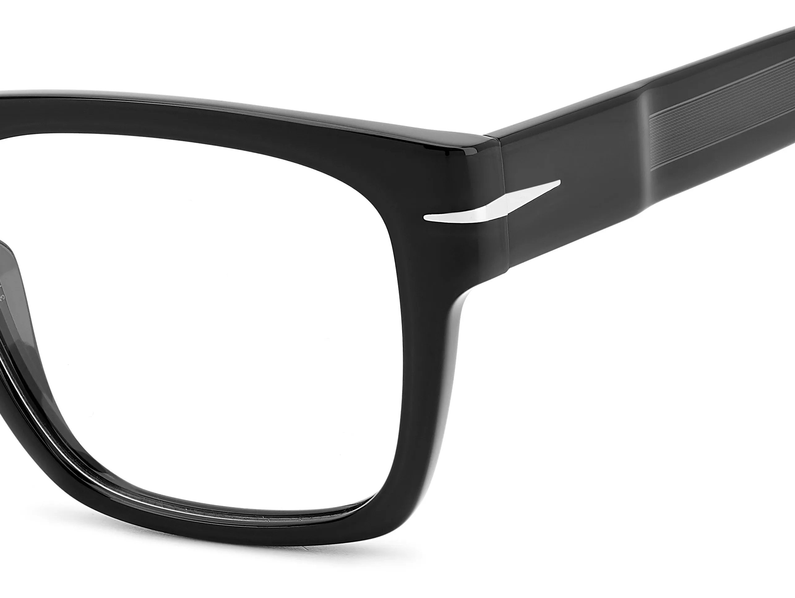 DAVID BECKHAM DB 7020/BOLD 807 Montature da vista Acetato Nero Squadrata - immagine 3