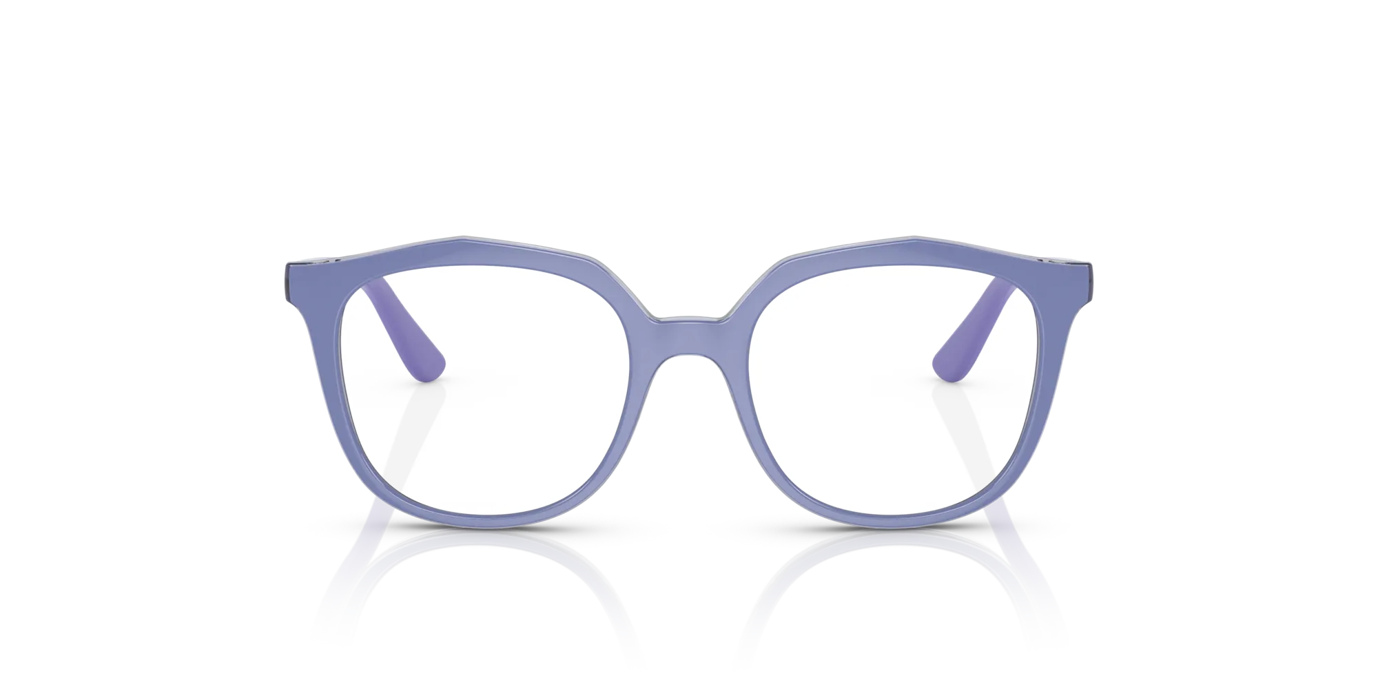 VOGUE EYEWEAR VY2017 2932 Montature da vista bambino Iniettato Viola Trasparente Geometrica Normale - immagine 3