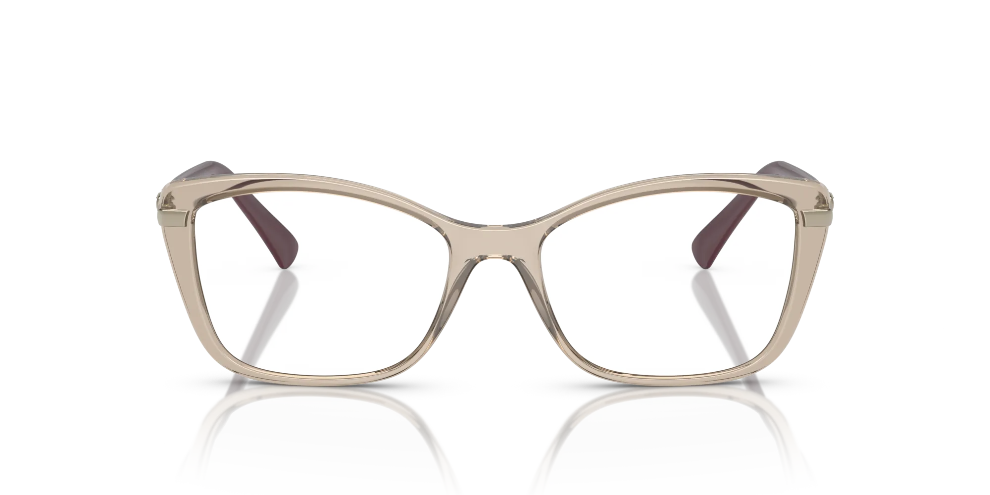VOGUE EYEWEAR VO5487B 2990 Montature da vista Iniettato Marrone Farfalla Normale - immagine 3