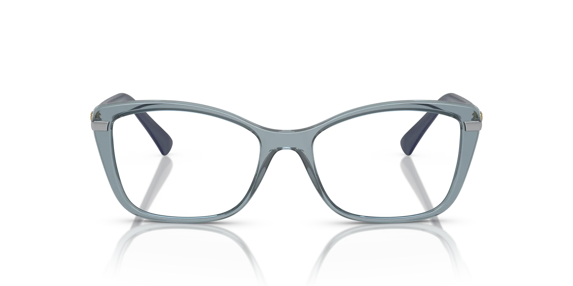 VOGUE EYEWEAR VO5487B 2966 Montature da vista Iniettato Blu Farfalla Normale - immagine 3