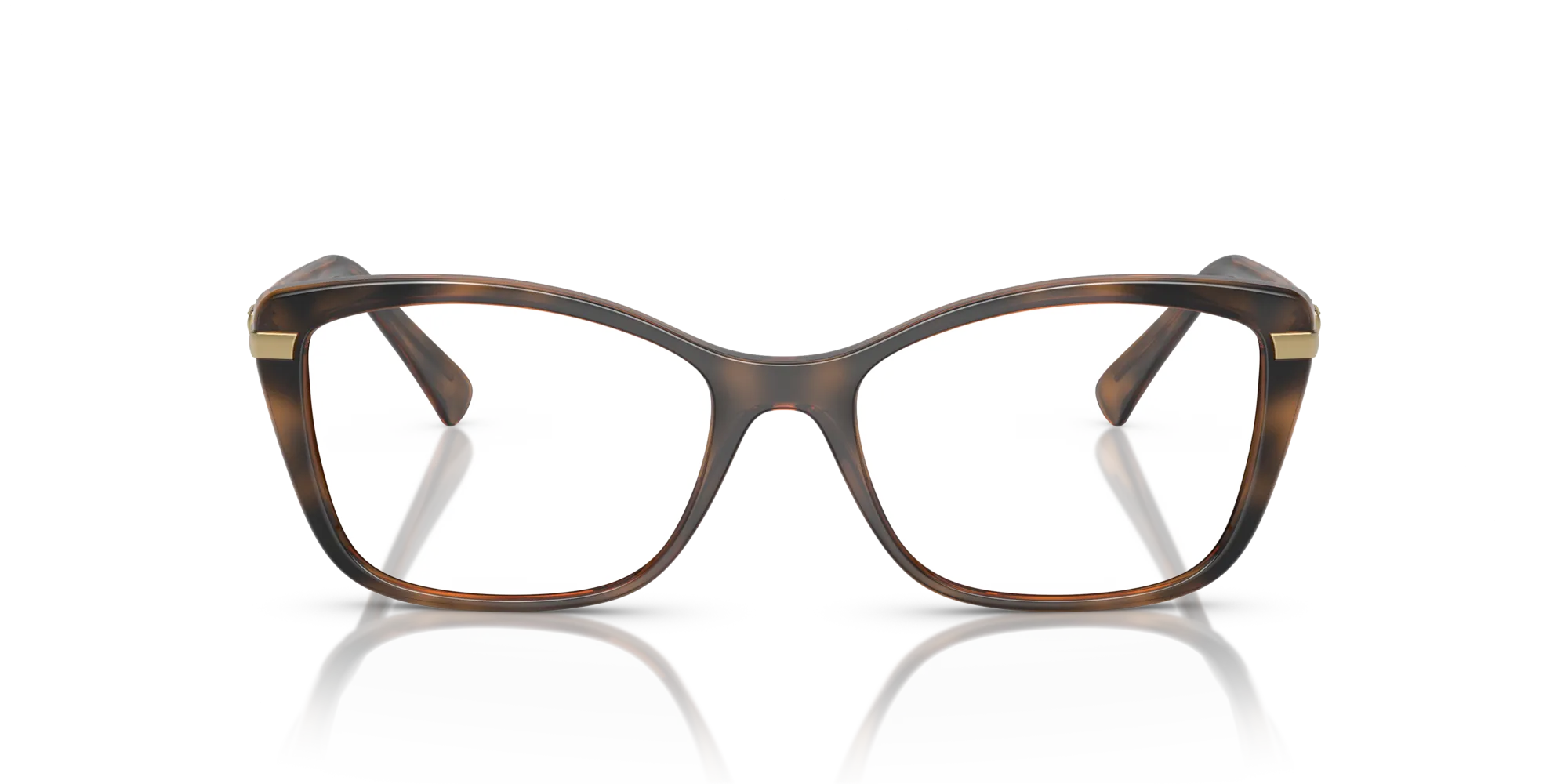 VOGUE EYEWEAR VO5487B 2386 Montature da vista Iniettato Marrone Trasparente Farfalla Normale - immagine 3