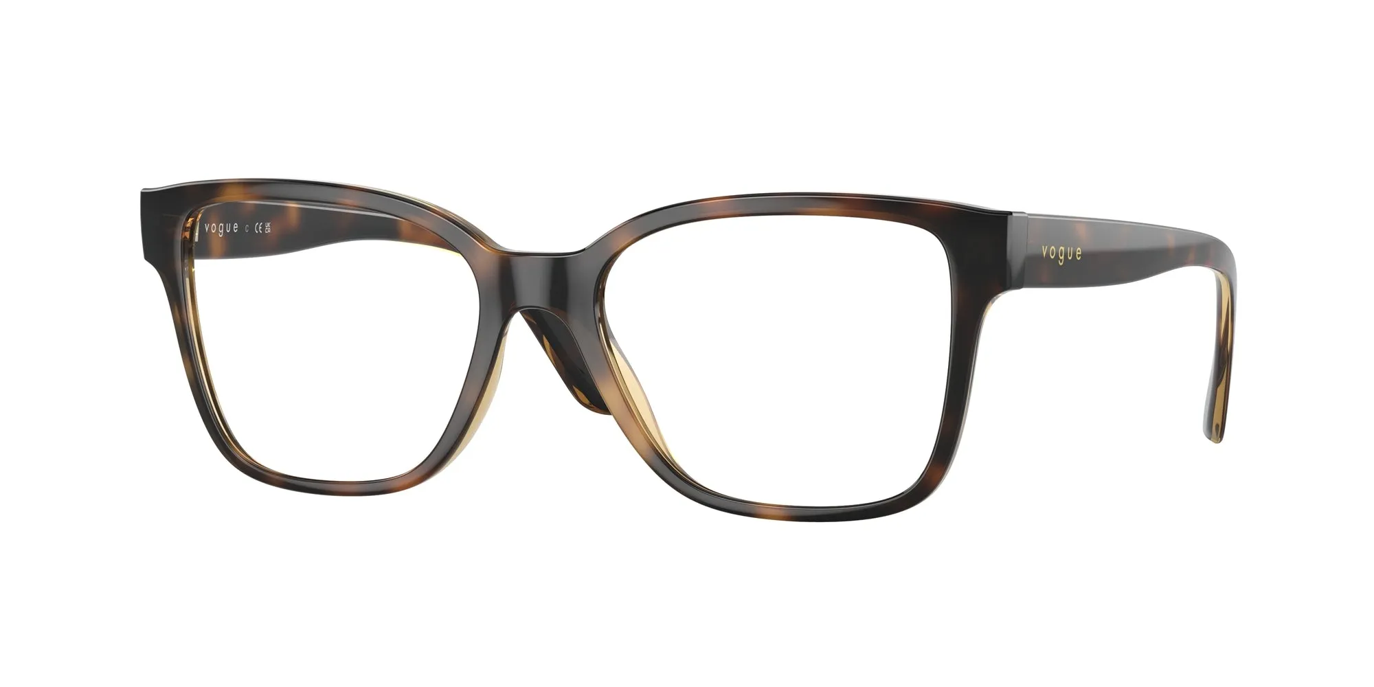 VOGUE EYEWEAR VO5452 W656 Montature da vista Iniettato Havana Squadrata - immagine 1