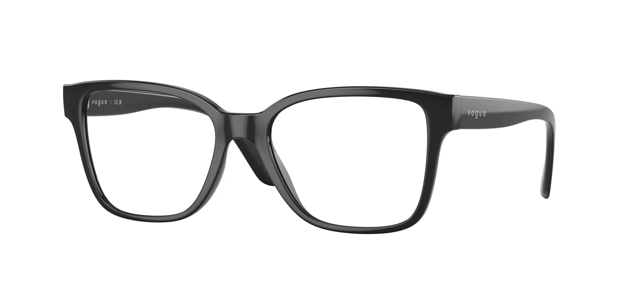 VOGUE EYEWEAR VO5452 W44 Montature da vista Iniettato Nero Squadrata Normale - immagine 1
