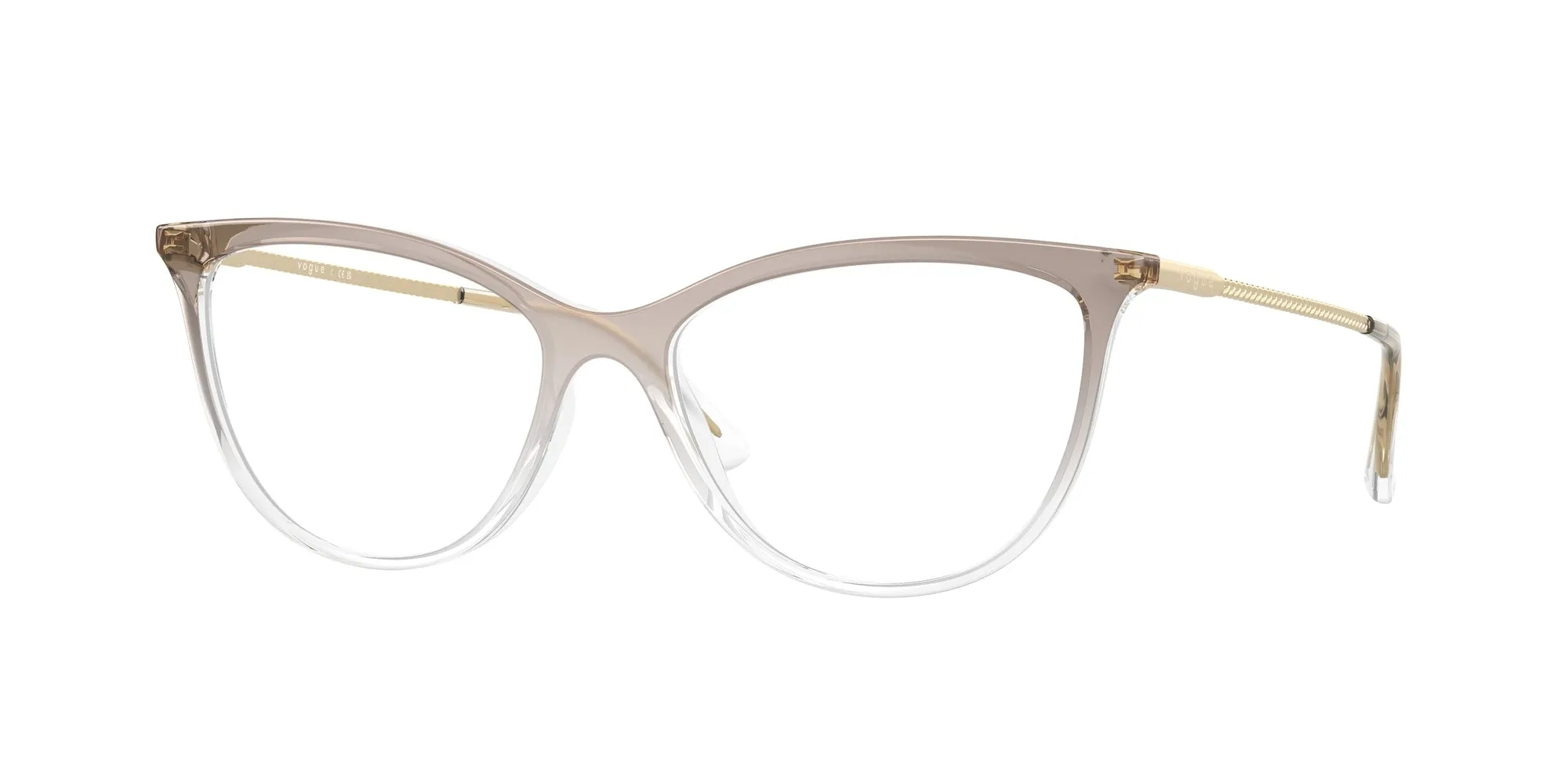VOGUE EYEWEAR VO5239 2736 Montature da vista Iniettato Marrone Cat Eye Normale - immagine 1