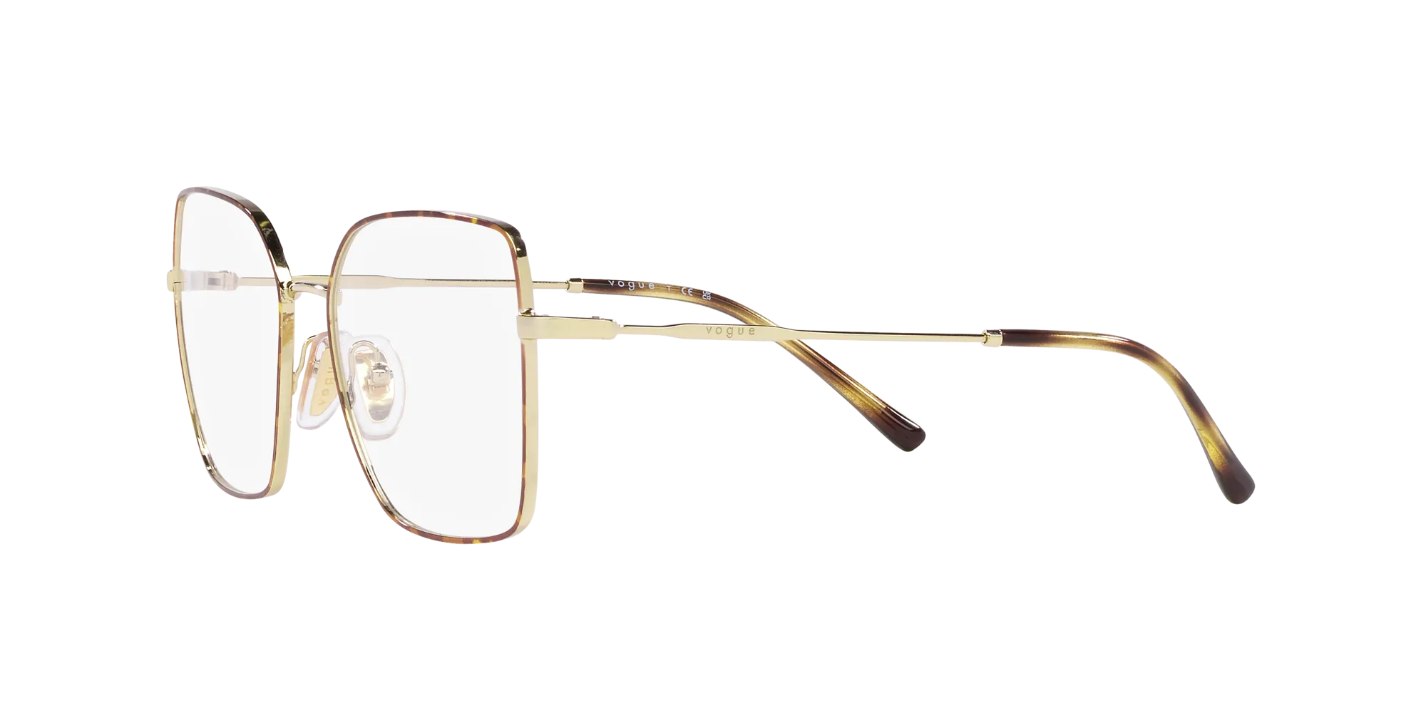 VOGUE EYEWEAR VO4274 5078 Montature da vista Metallo Marrone Geometrica Normale - immagine 4