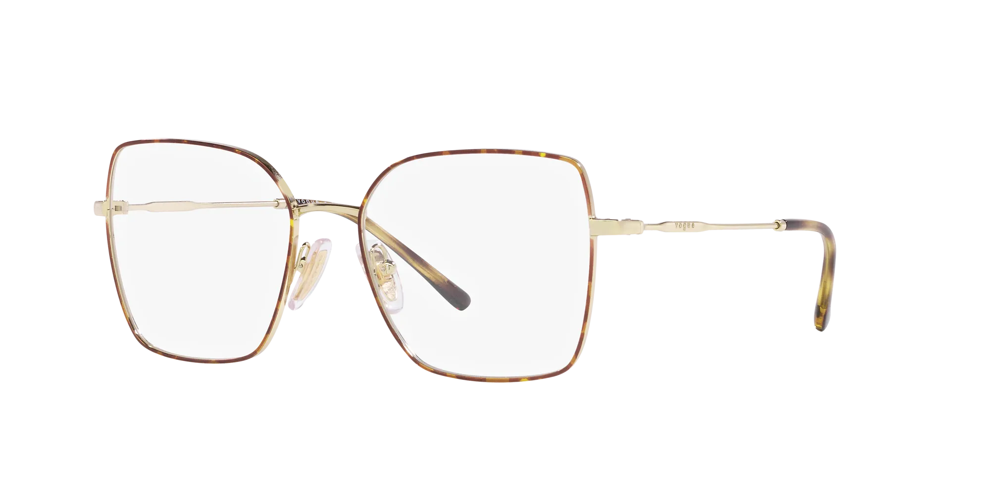 VOGUE EYEWEAR VO4274 5078 Montature da vista Metallo Marrone Geometrica Normale - immagine 3