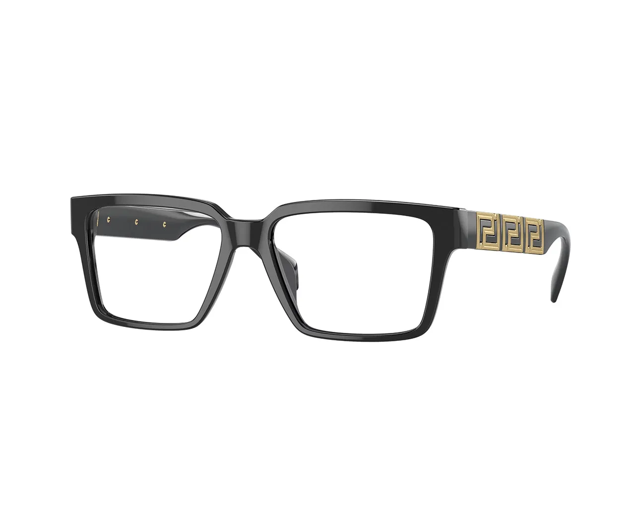 Versace VE3339U GB1 Montature da vista Acetato Nero Squadrata - immagine 1