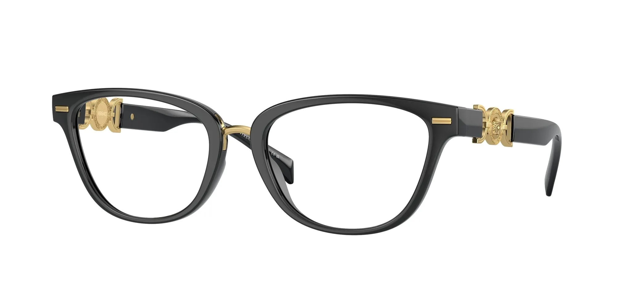 Versace VE3336U GB1 Montature da vista Plastica Nero Cat Eye - immagine 1