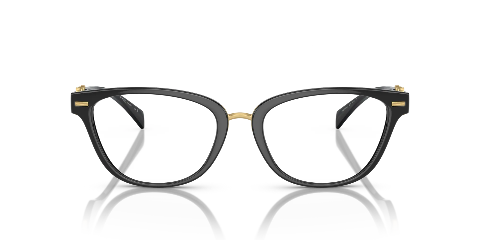 Versace VE3336U GB1 Montature da vista Plastica Nero Cat Eye - immagine 3