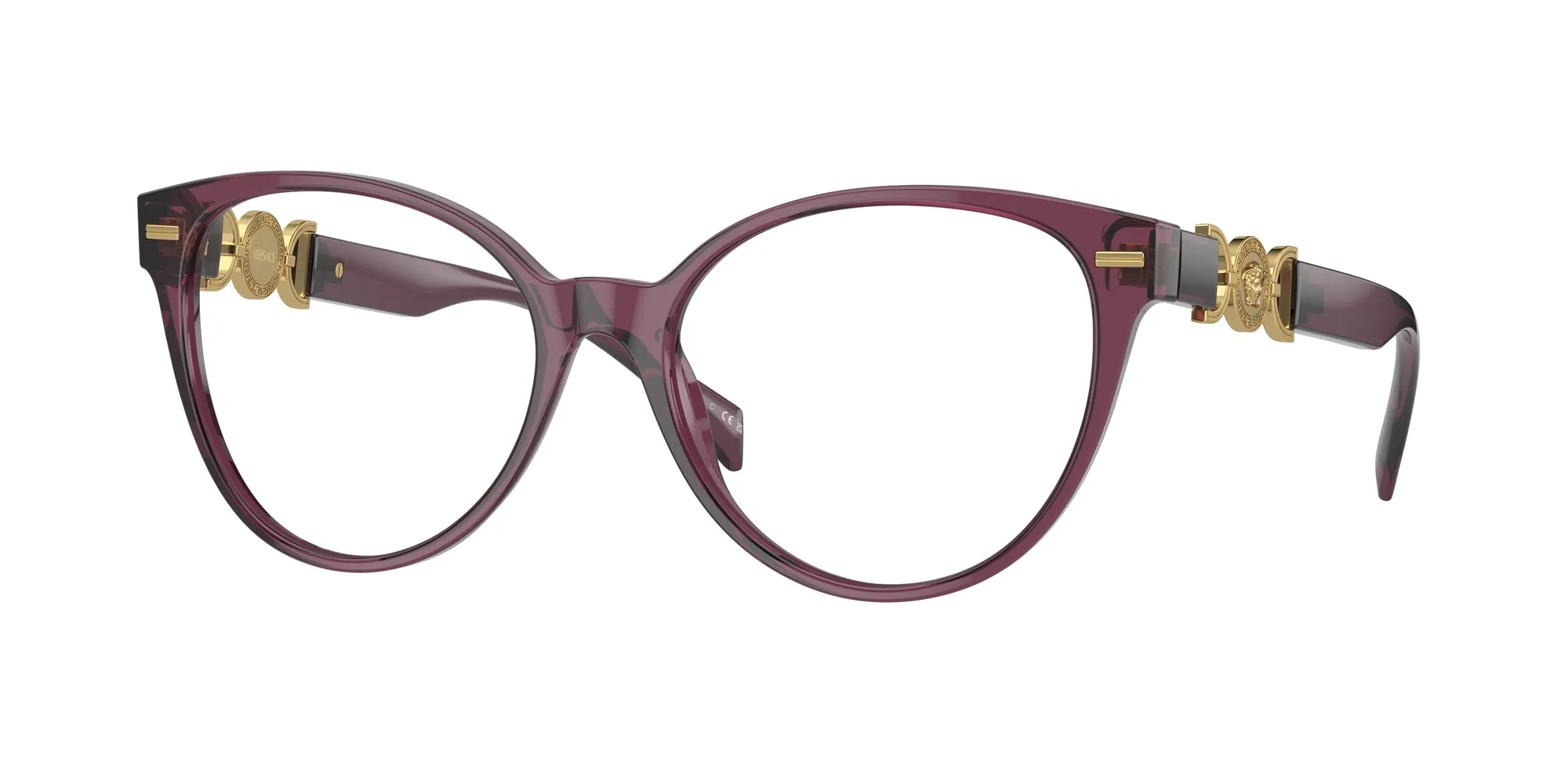 Versace VE3334 5220 Montature da vista Acetato Viola Cat Eye Normale - immagine 1