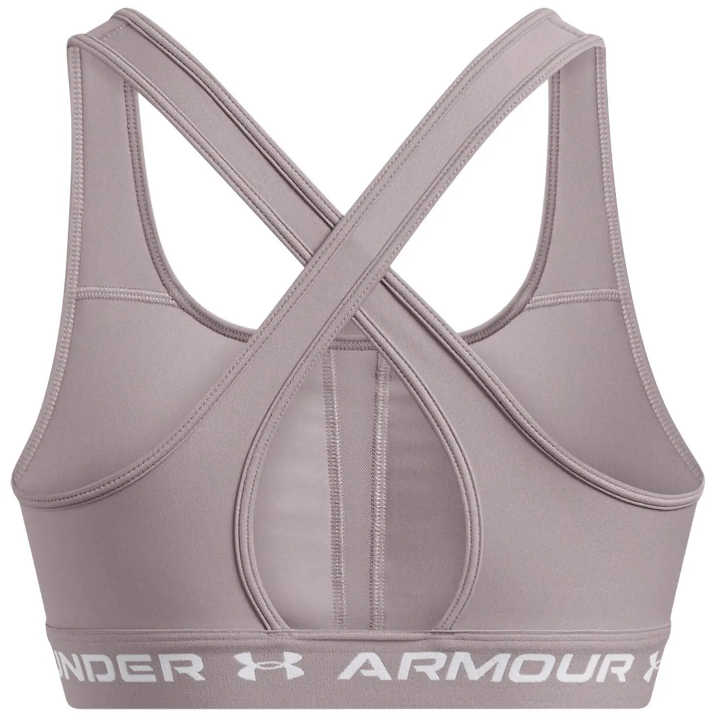 Under Armour Bra-Reggiseno Incrociato Medio Alto 0100 – Bianco – Taglia L - immagine 2