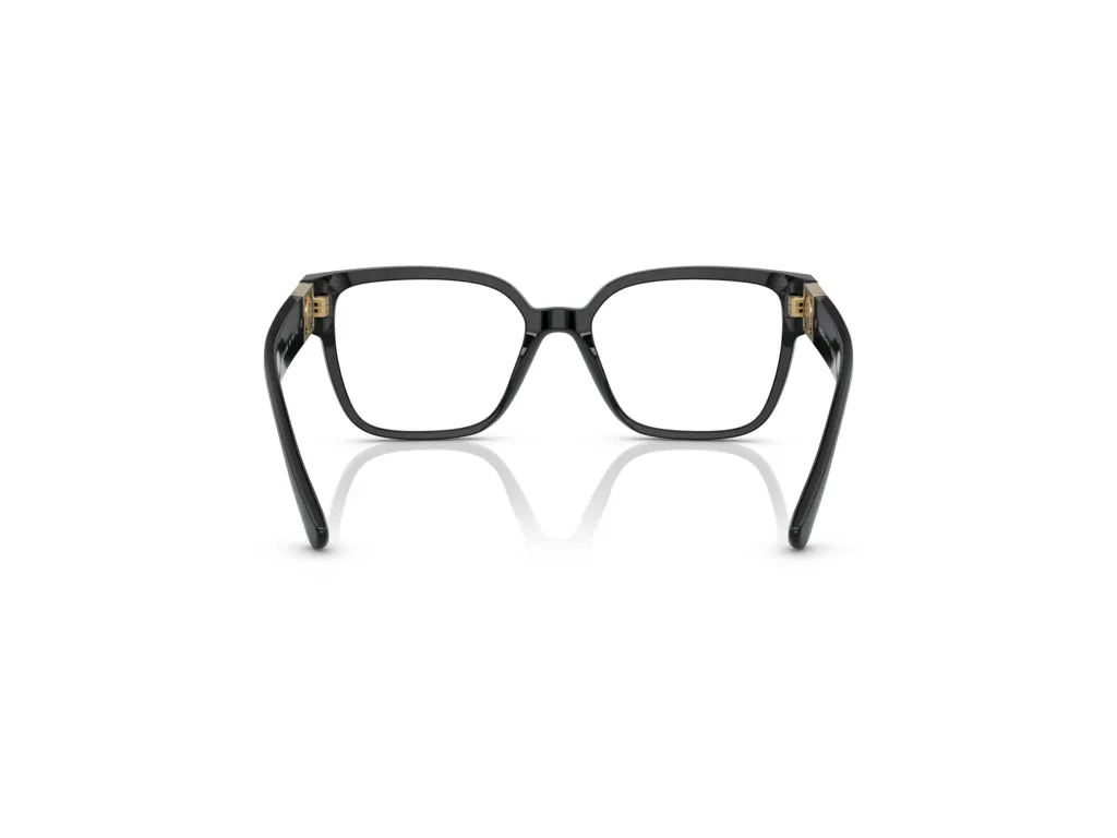 Versace VE3329B GB1 Montature da vista Acetato Nero Squadrata Normale - immagine 3