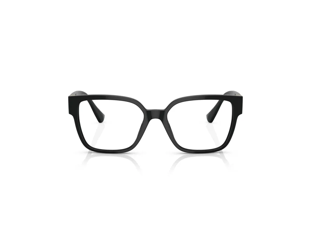 Versace VE3329B GB1 Montature da vista Acetato Nero Squadrata - immagine 2