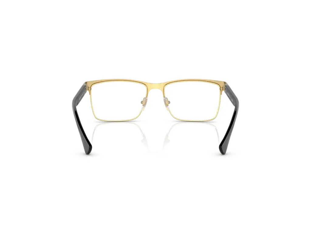 Versace VE1285 1443 Montature da vista Metallo Nero Squadrata Normale - immagine 4