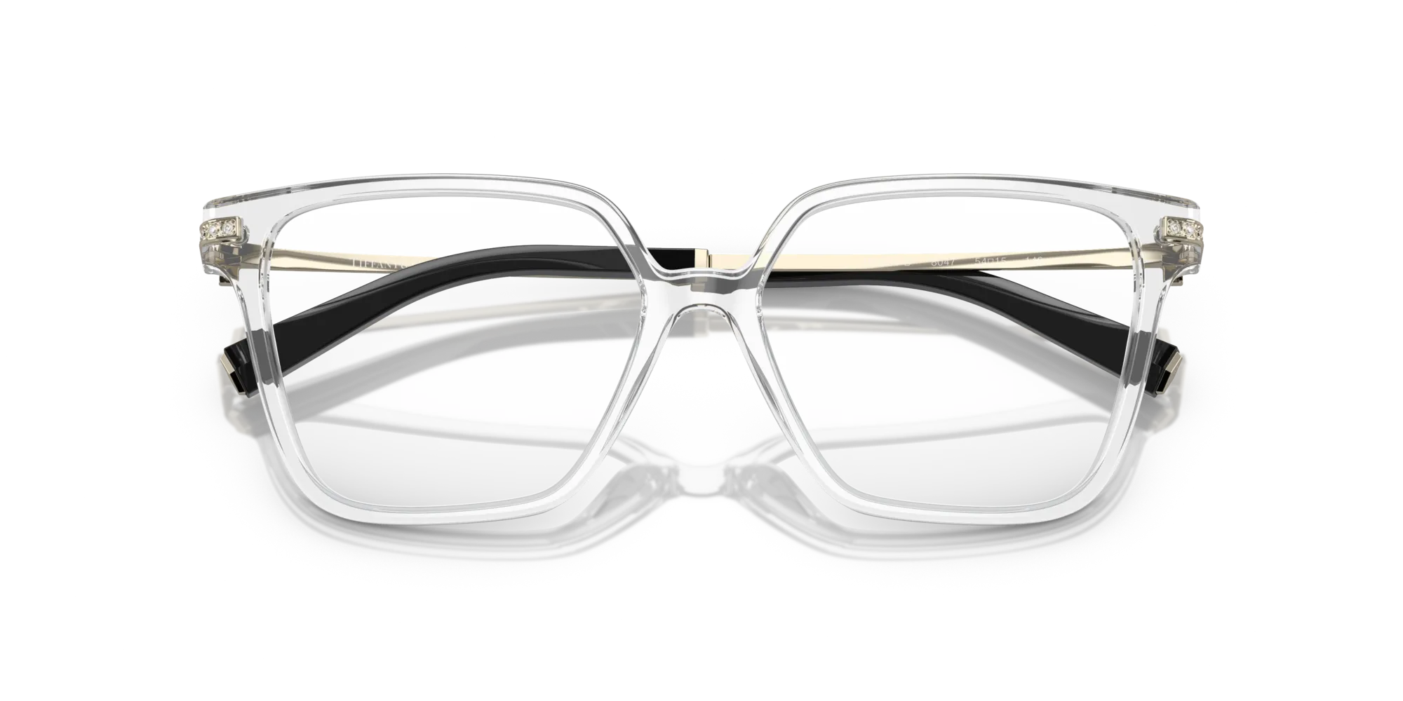 Tiffany TF2234B 8047 Montature da vista Acetato Trasparente Squadrata Normale - immagine 2