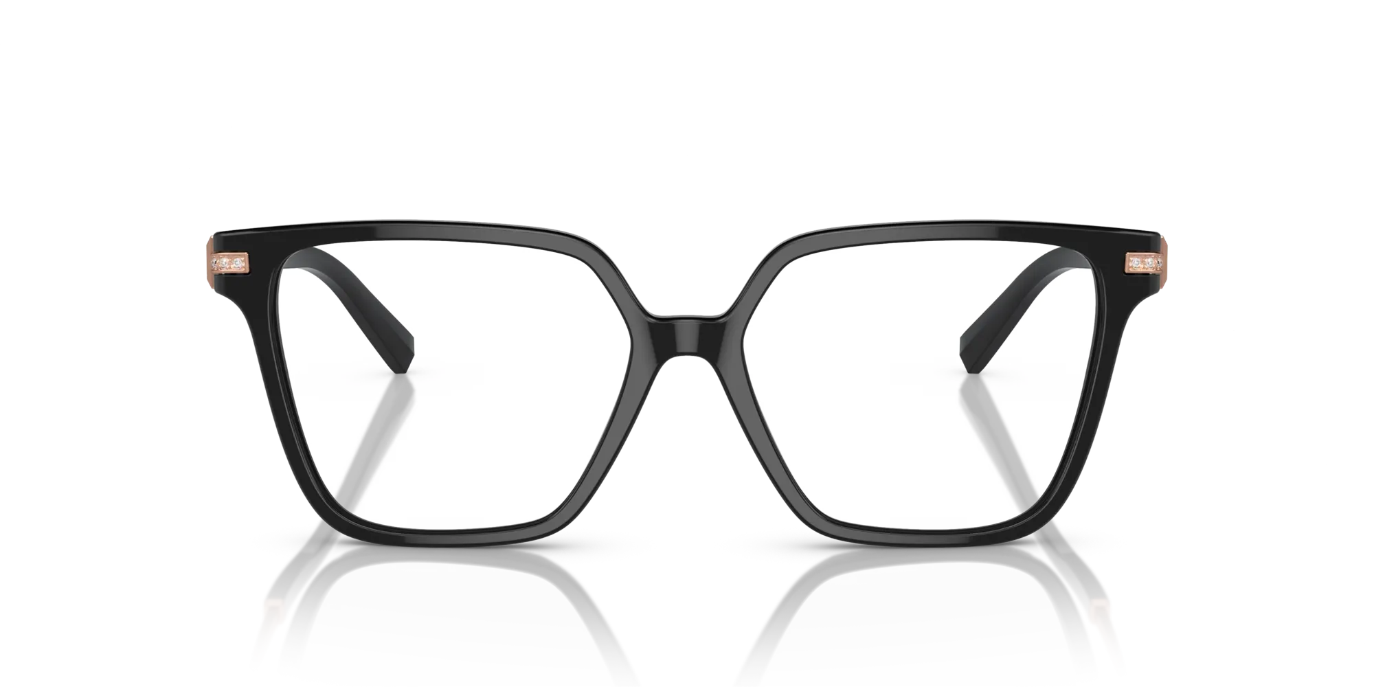 Tiffany TF2234B 8001 Montature da vista Acetato Nero Squadrata Normale - immagine 3