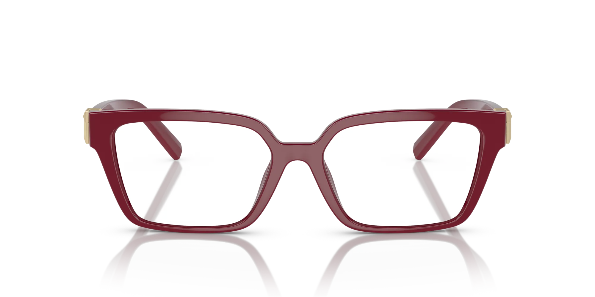 Tiffany TF2232U 8366 Montature da vista Iniettato Rosso Squadrata Normale - immagine 3