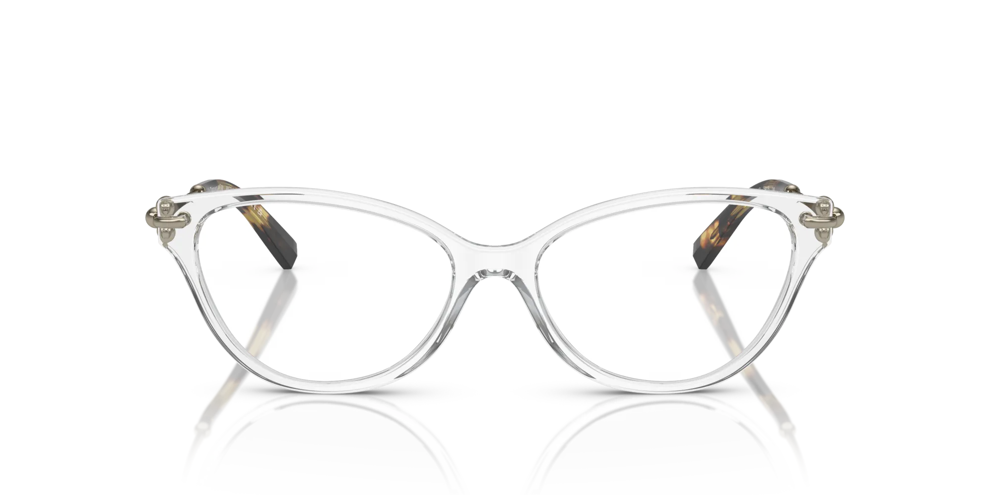 Tiffany TF2231 8047 Montature da vista Acetato Trasparente Trasparente Cat Eye Normale - immagine 3