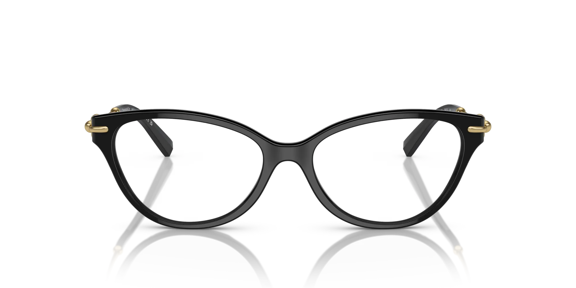 Tiffany TF2231 8001 Montature da vista Acetato Nero Cat Eye Normale - immagine 3