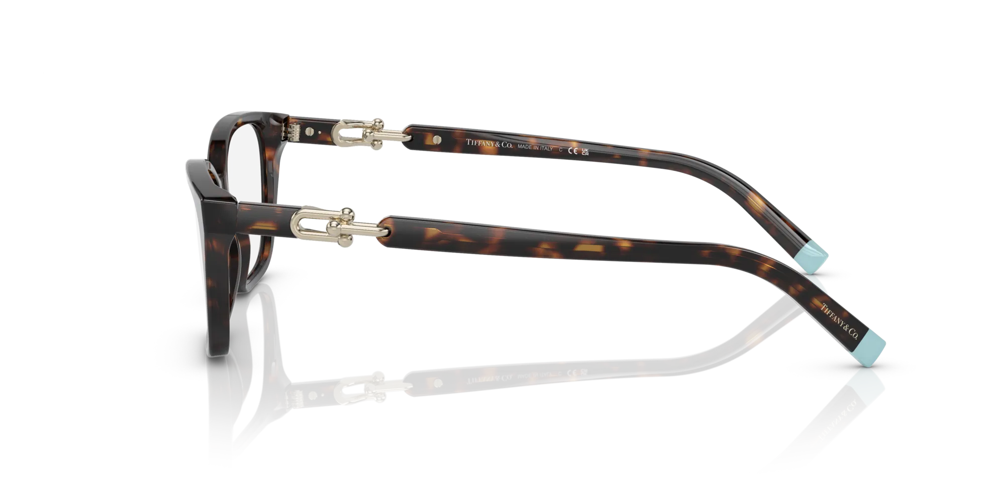 Tiffany TF2229 8015 Montature da vista Acetato Tartaruga Squadrata Normale - immagine 4