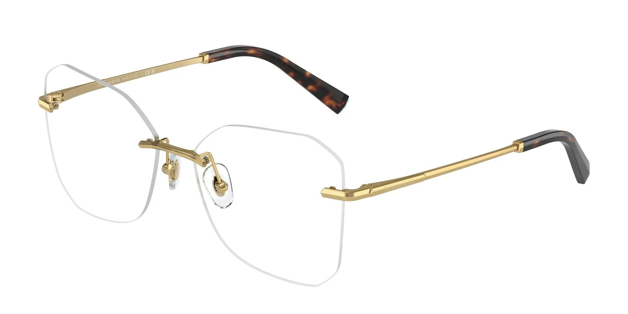 Tiffany TF1150 6002 Montature da vista Metallo Oro Geometrica Normale - immagine 1