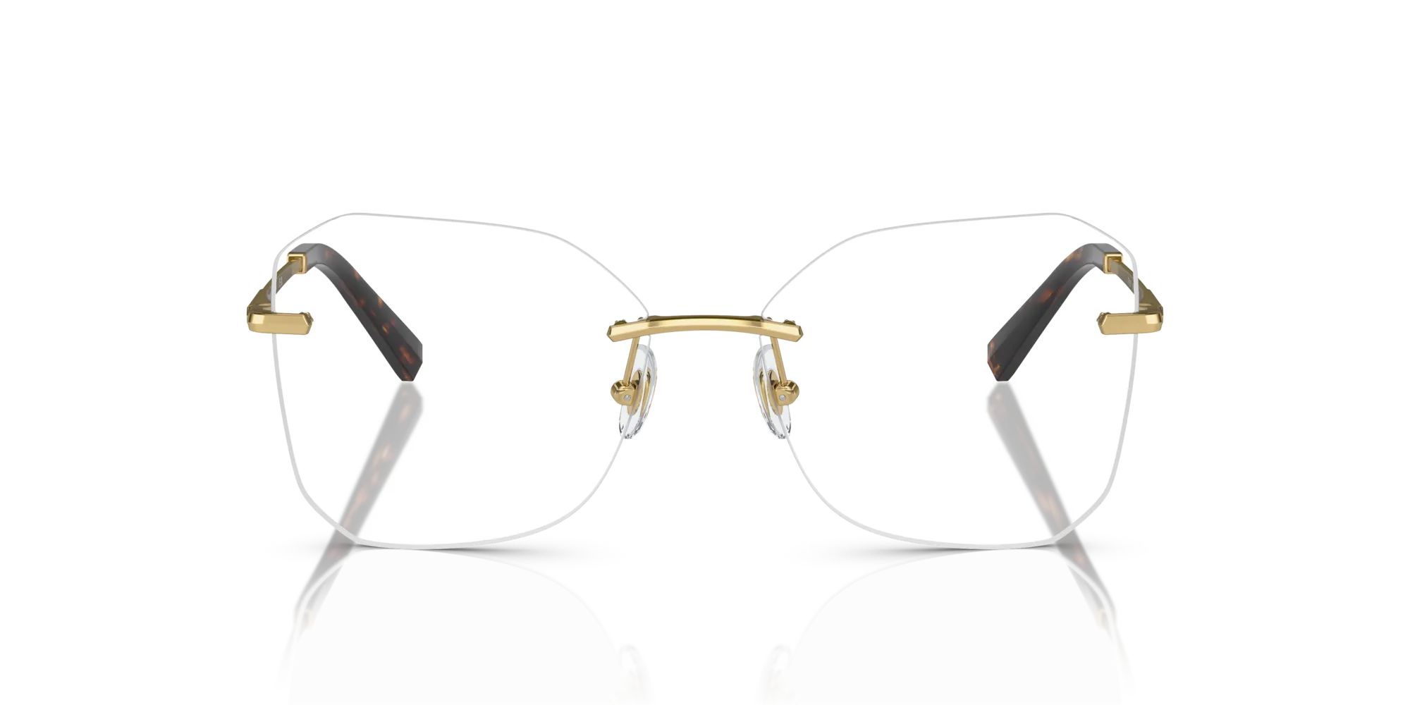 Tiffany TF1150 6002 Montature da vista Metallo Oro Geometrica Normale - immagine 3