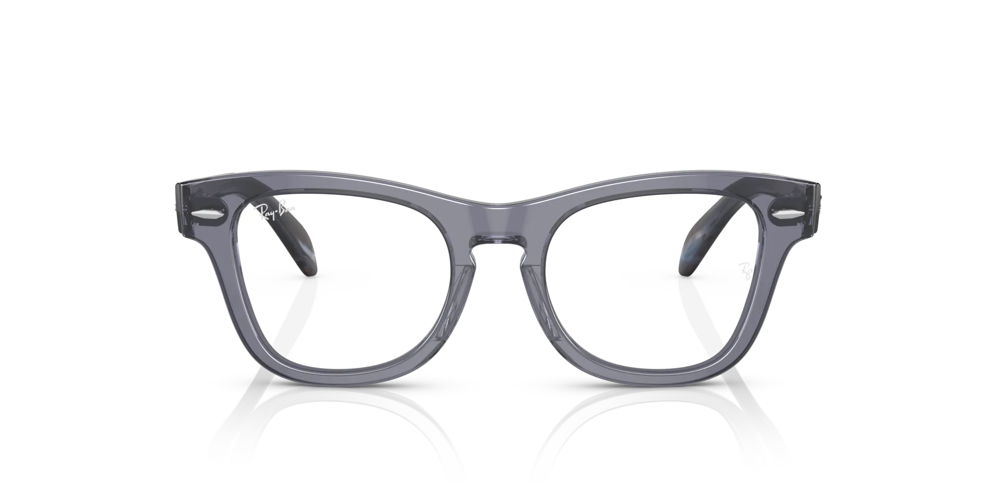 Ray - Ban RY9707V 3924 Montature da vista bambino Acetato Blu Squadrata - immagine 3