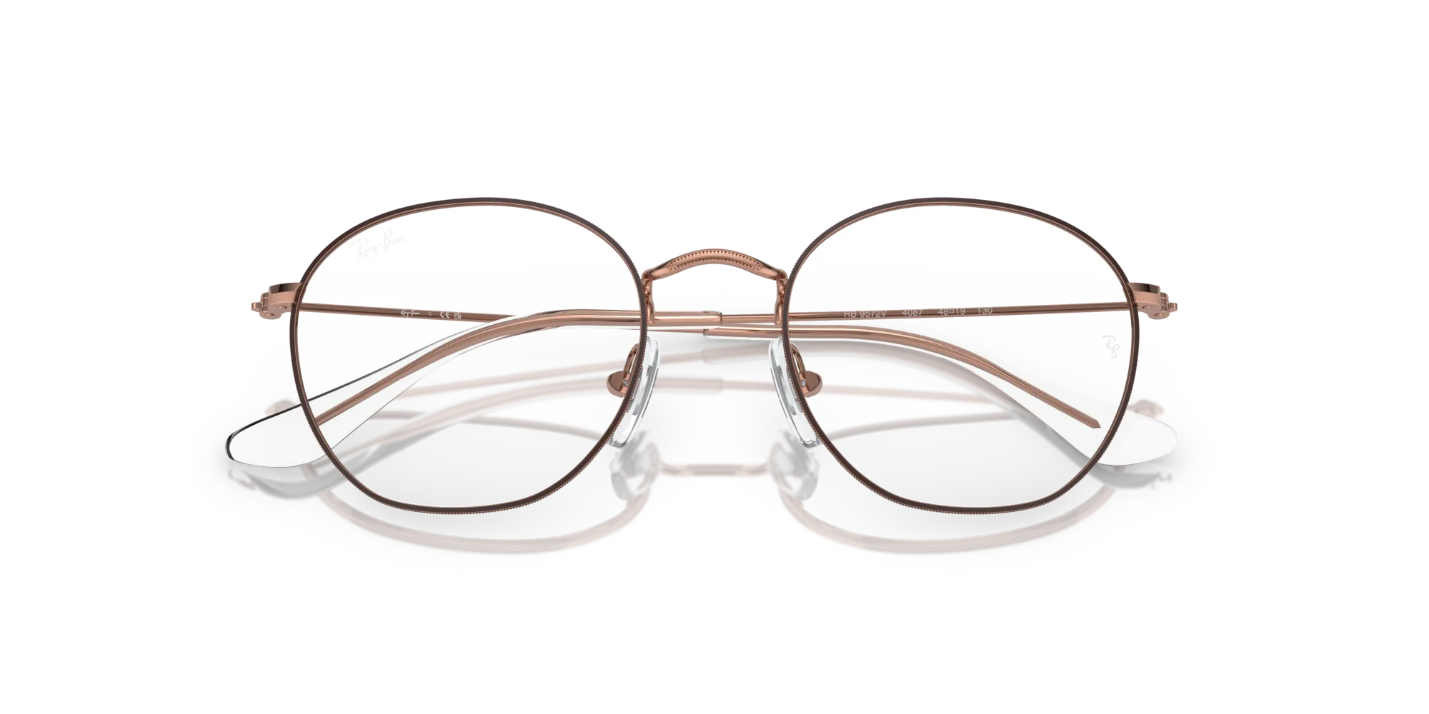 Ray - Ban Junior Ray - Ban RY9572V Junior rob 4087 Montature da vista bambino Metallo Oro Rotonda - immagine 2