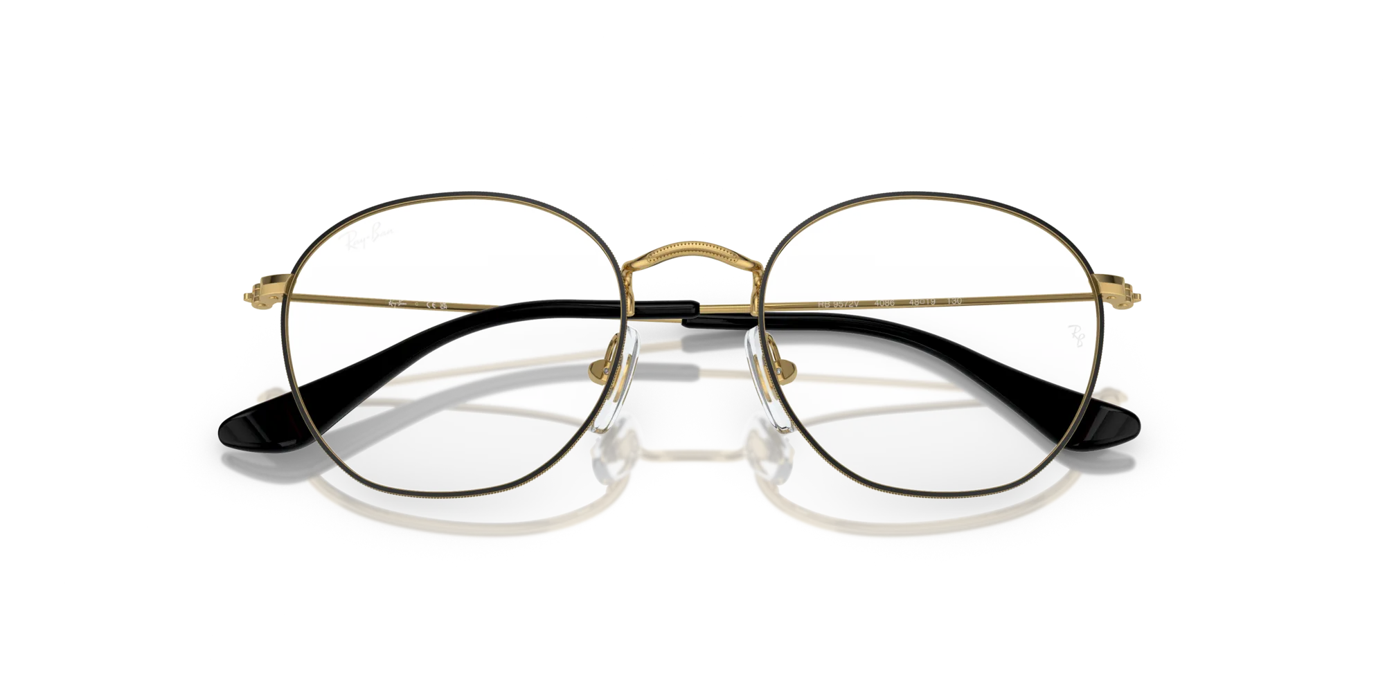 Ray - Ban Junior Ray - Ban RY9572V Junior rob 4086 Montature da vista bambino Metallo Oro Rotonda - immagine 2