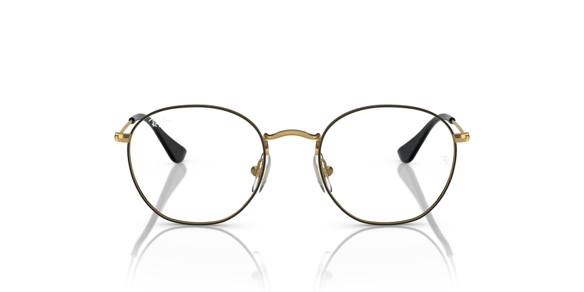 Ray - Ban Junior Ray - Ban RY9572V Junior rob 4086 Montature da vista bambino Metallo Oro Rotonda - immagine 3
